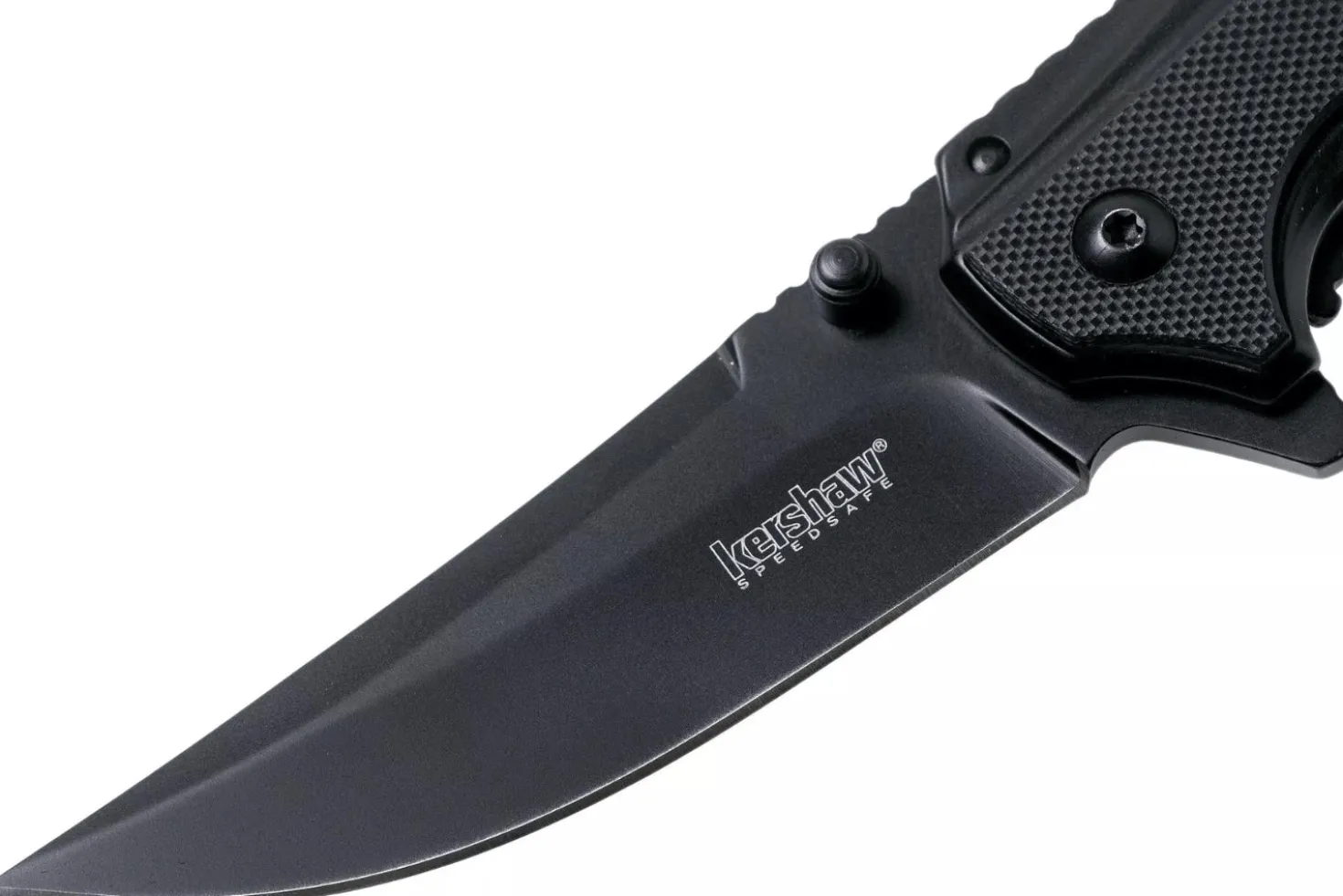 Couteau pliant Kershaw Outright KS.8320BLK manche en acier/G10 noir 11,1cm