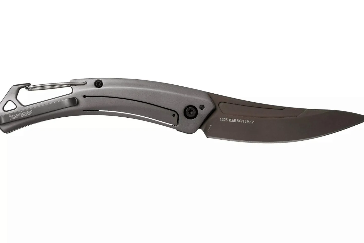 Couteau pliant Kershaw Reverb XL KS.1225 manche en fibre de carbone et G10 bleu/noir 10,9cm