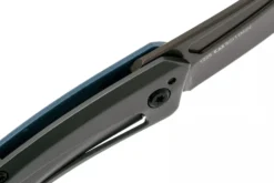 Couteau pliant Kershaw Reverb XL KS.1225 manche en fibre de carbone et G10 bleu/noir 10,9cm