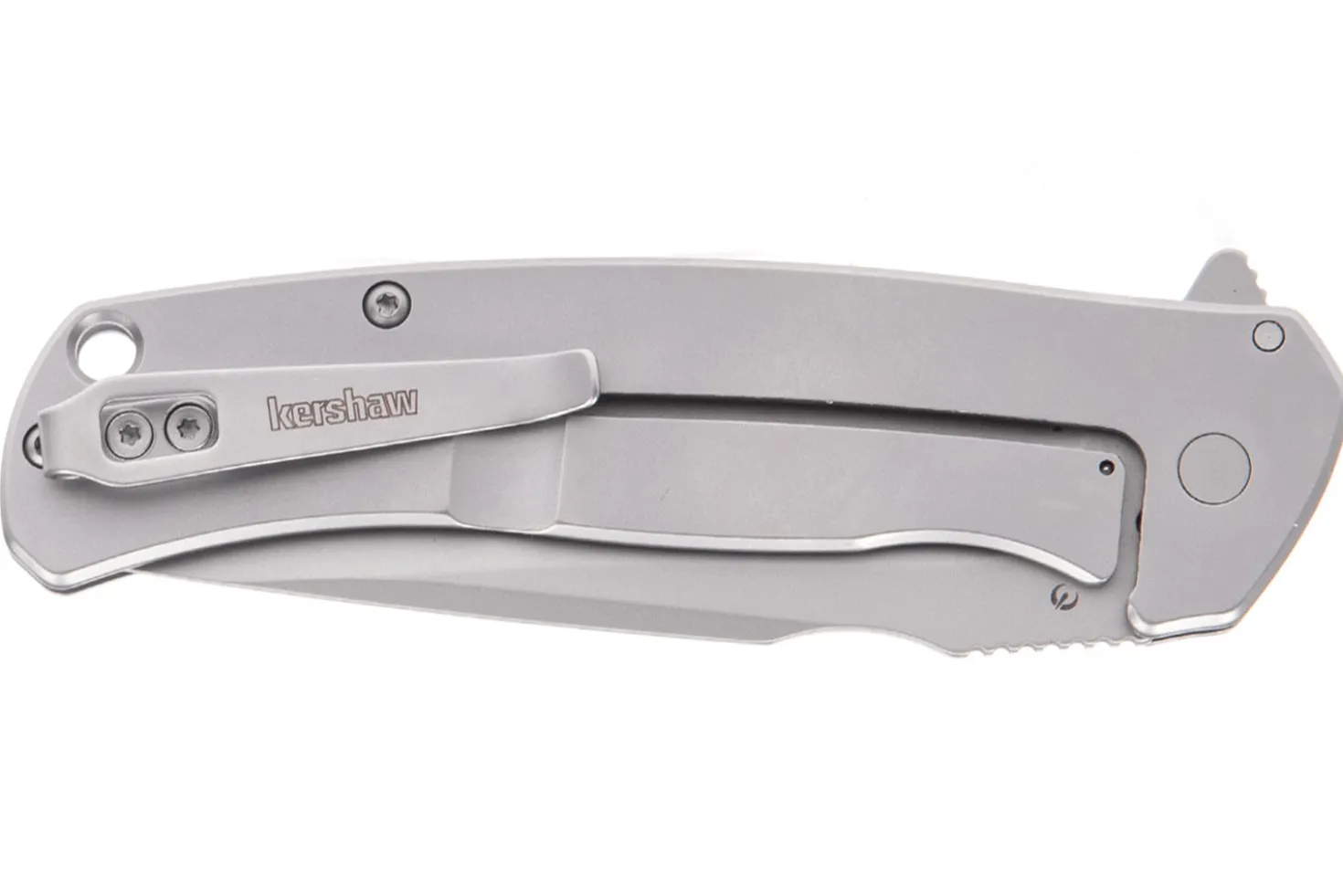 Couteau pliant Kershaw Scour KS.1416 manche en acier inoxydable 11cm