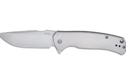 Couteau pliant Kershaw Scour KS.1416 manche en acier inoxydable 11cm