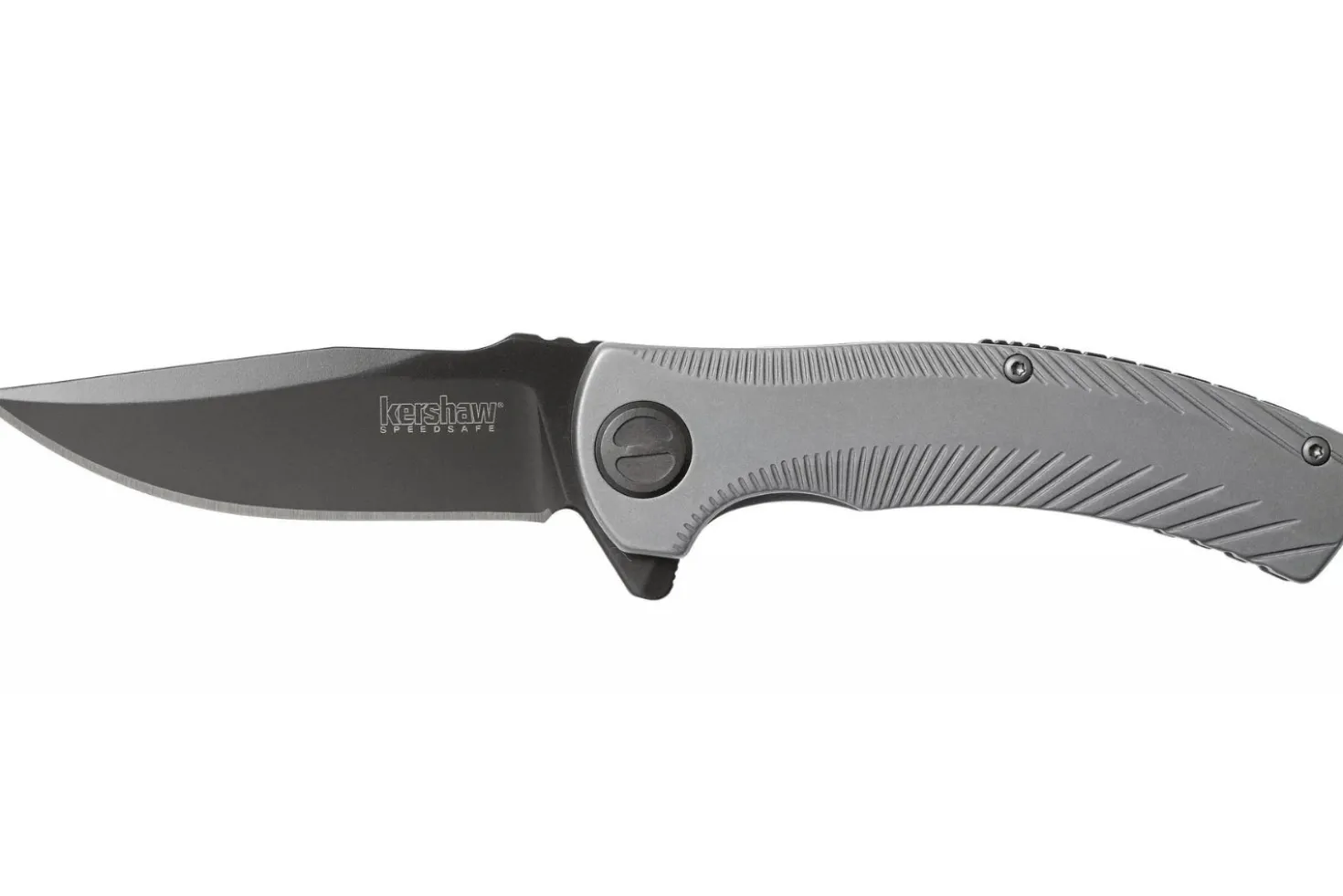 Couteau pliant Kershaw Seguin KS.3490 manche en acier gris 10,8cm