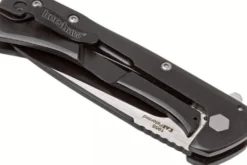 Couteau pliant Kershaw Showtime KS.1955 manche en acier inox noir 10,2cm