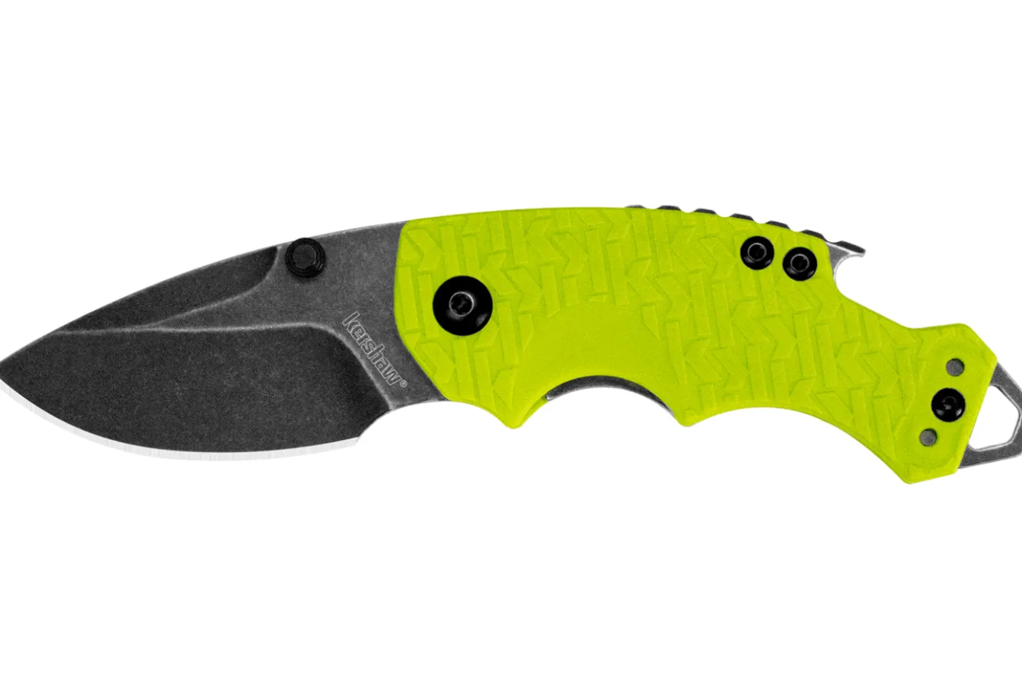 Couteau pliant Kershaw Shuffle Lime KS.8700LIMEBW manche en nylon/fibres de verre vert citron 8,3cm