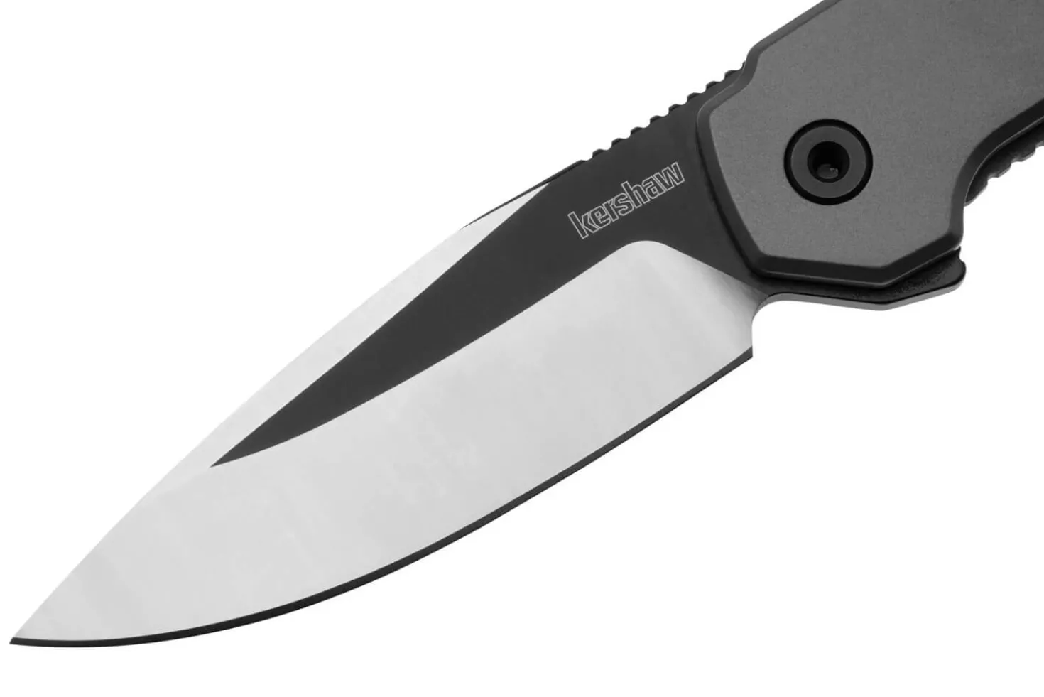 Couteau pliant Kershaw Thermal 1411 manche en acier inoxydable gris 10,4cm