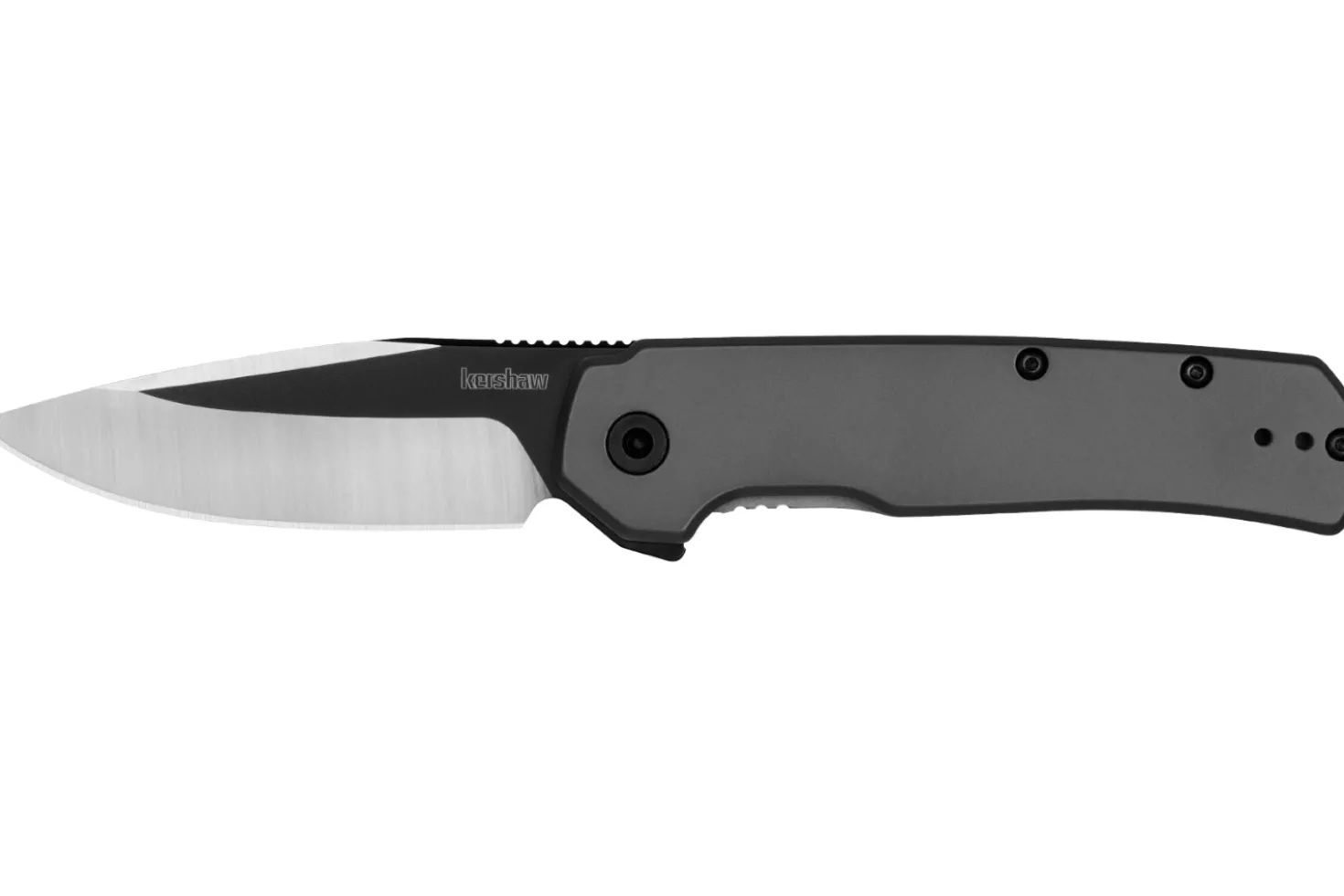 Couteau pliant Kershaw Thermal 1411 manche en acier inoxydable gris 10,4cm