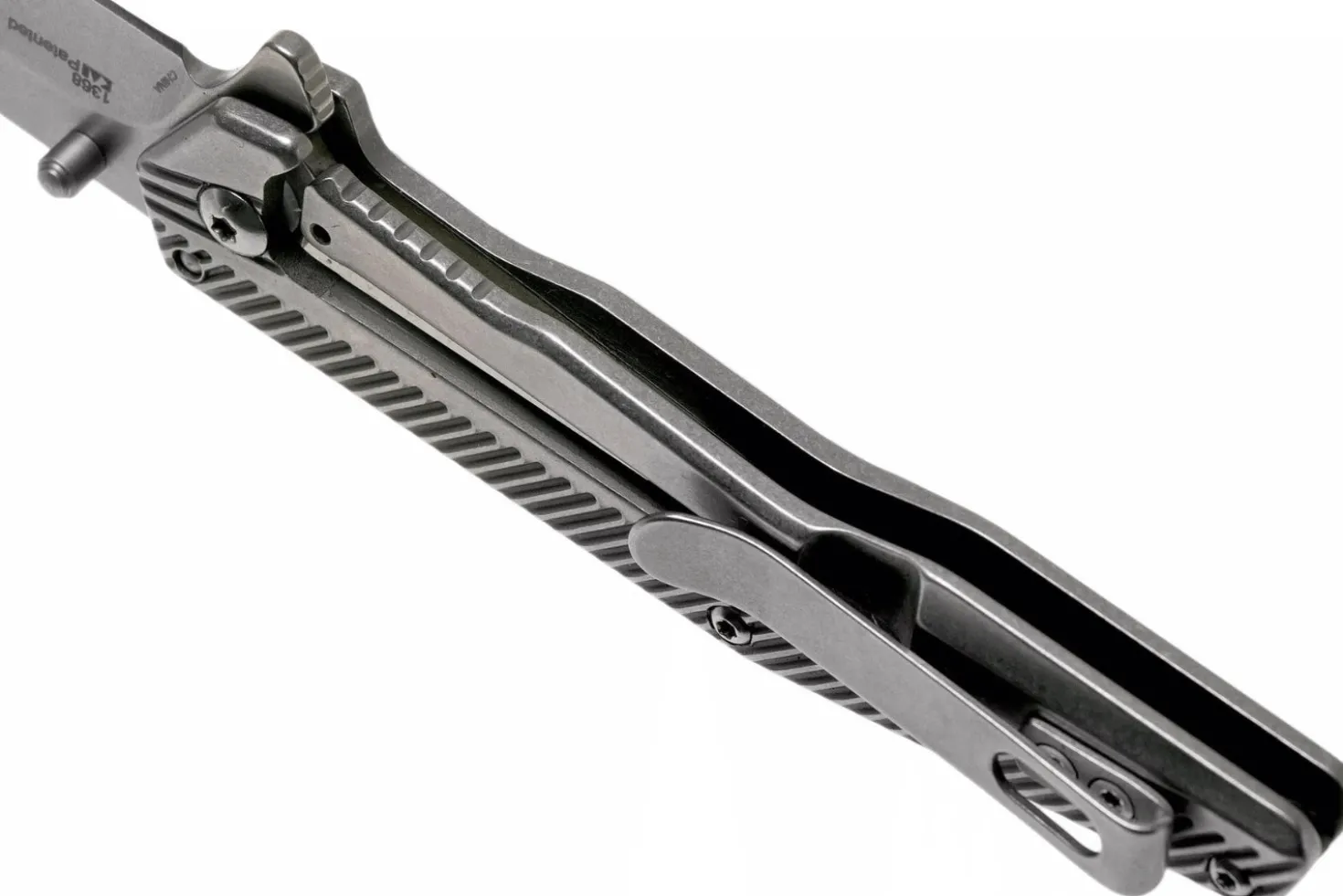 Couteau pliant Kershaw Topknot KS.1368 manche en acier inoxydable 10,8cm
