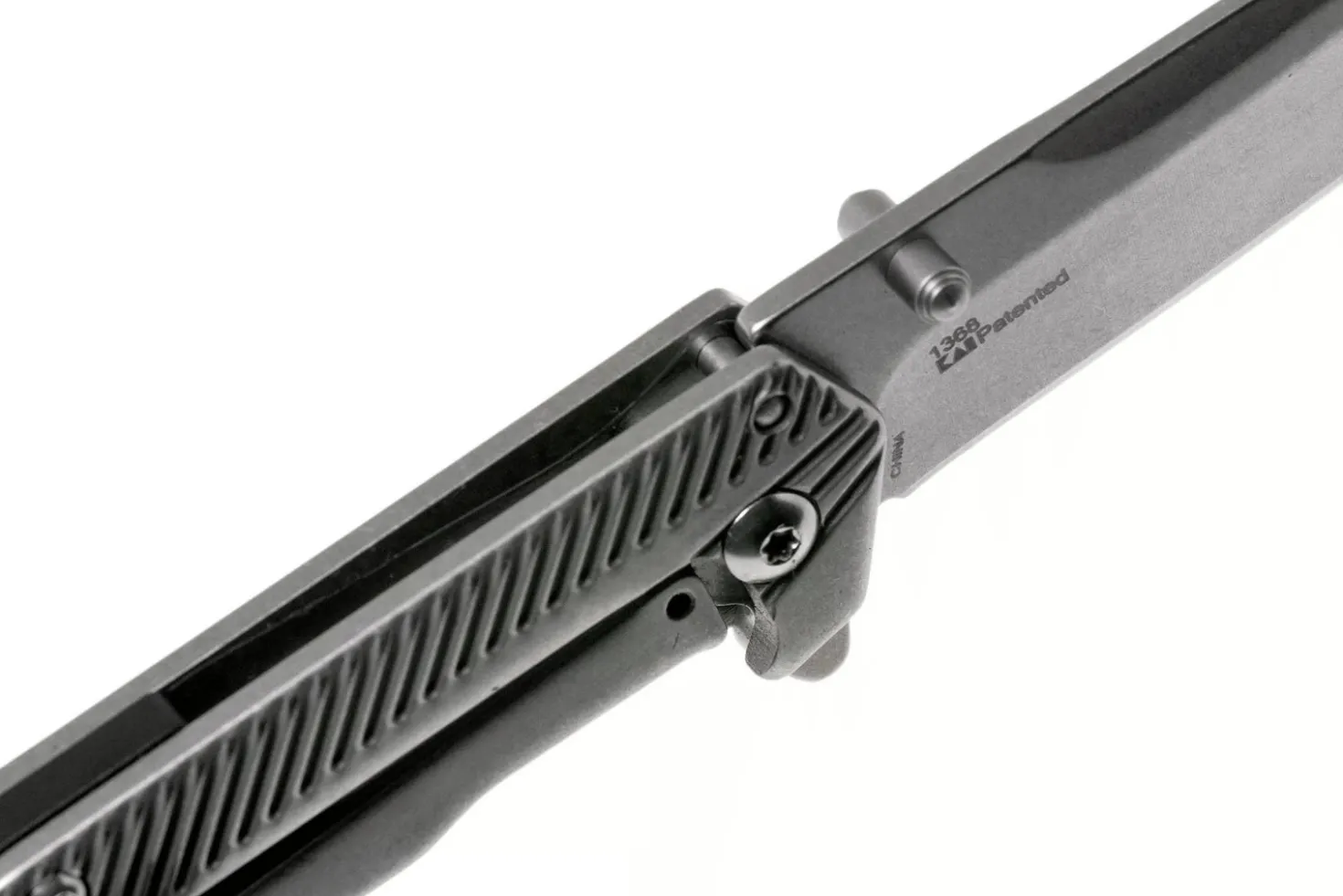 Couteau pliant Kershaw Topknot KS.1368 manche en acier inoxydable 10,8cm