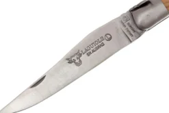 Couteau pliant Laguiole en Aubrac en olivier manche 12cm