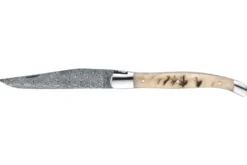 Couteau pliant Laguiole GILLES 5732 manche corne de bélier 12cm avec mitre