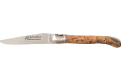 Couteau pliant Laguiole GILLES 9612 manche en bois de genévrier 12cm