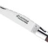 Couteau pliant Laguiole GILLES 8682 manche pointe de corne blonde 12cm avec tire-bouchon