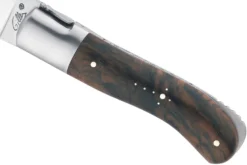 Couteau pliant Laguiole GILLES 9471 manche en bois de noyer 10,5cm avec mitre