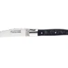 Couteau pliant Laguiole GILLES 5692 manche corne de buffle 12cm avec mitres en inox polies