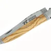 Couteau pliant Laguiole LE FIDELE acier Sandvik manche bois d'olivier 12cm