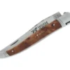 Couteau pliant Laguiole LE FIDELE acier Sandvik manche bois de thuya 12cm