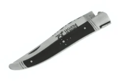 Couteau pliant Laguiole LE FIDELE acier Sandvik manche bois d'ébène 12cm