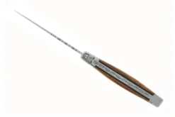 Couteau pliant Laguiole LE FIDELE acier Sandvik manche bois de pistachier 12cm
