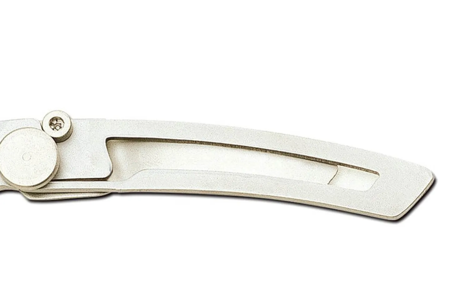 Couteau pliant Le Thiers Liner Lock Claude Dozorme tout inox 10,5cm