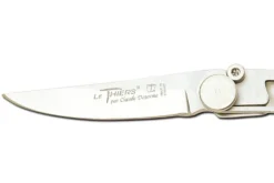Couteau pliant Le Thiers Liner Lock Claude Dozorme tout inox 10,5cm