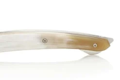Couteau pliant Le Thiers Verrou Claude Dozorme manche corne claire 12cm