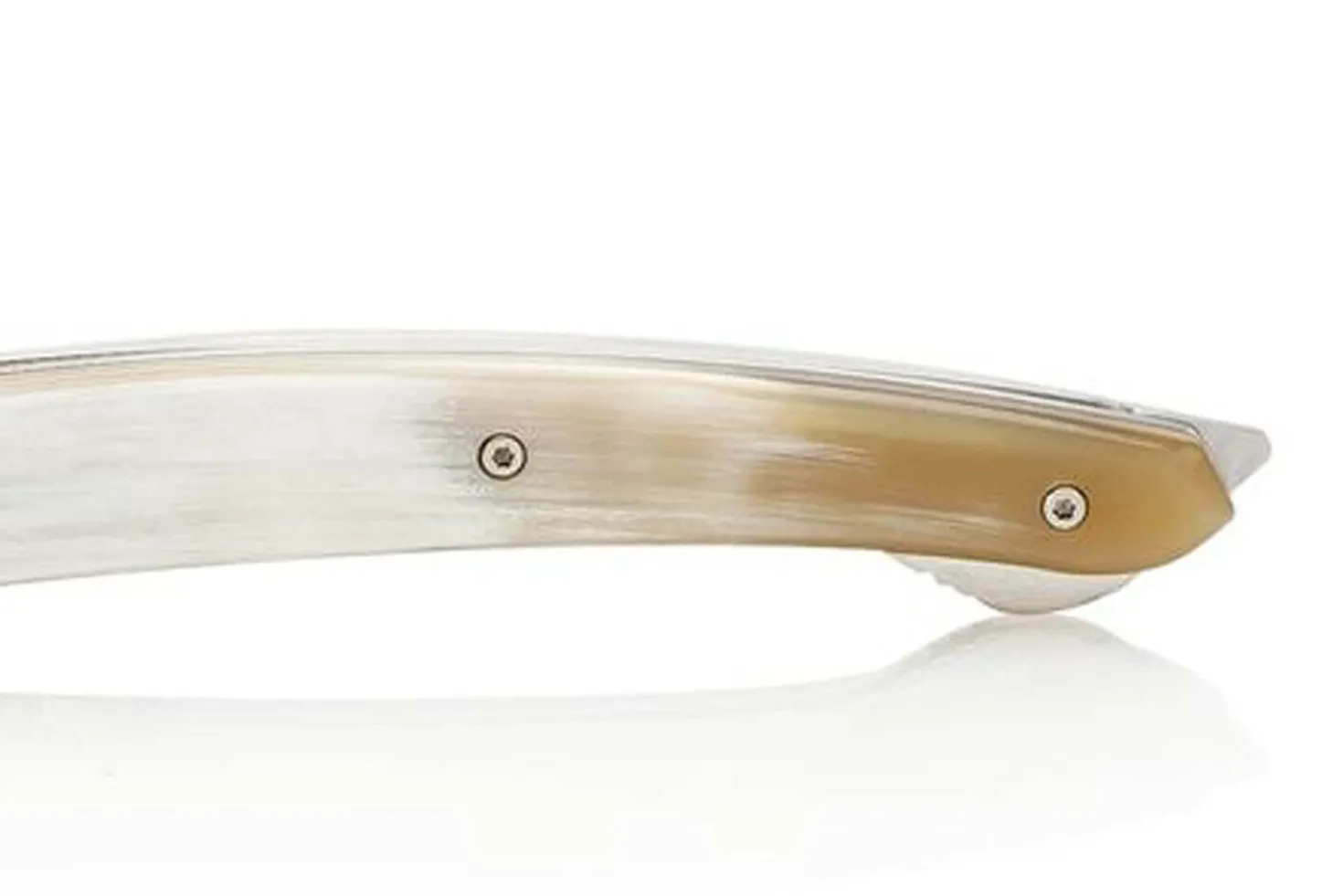 Couteau pliant Le Thiers Verrou Claude Dozorme manche corne claire 12cm