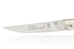 Couteau pliant Le Thiers Verrou Claude Dozorme manche corne claire 12cm