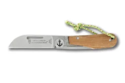 Couteau pliant Liner London Claude Dozorme manche teck 11cm