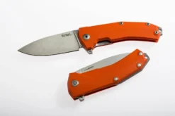 Couteau pliant LionSteel KUR manche G10 ou olivier 12cm