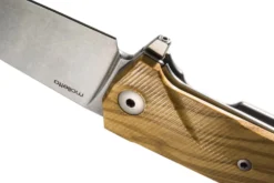 Couteau pliant LionSteel KUR manche G10 ou olivier 12cm