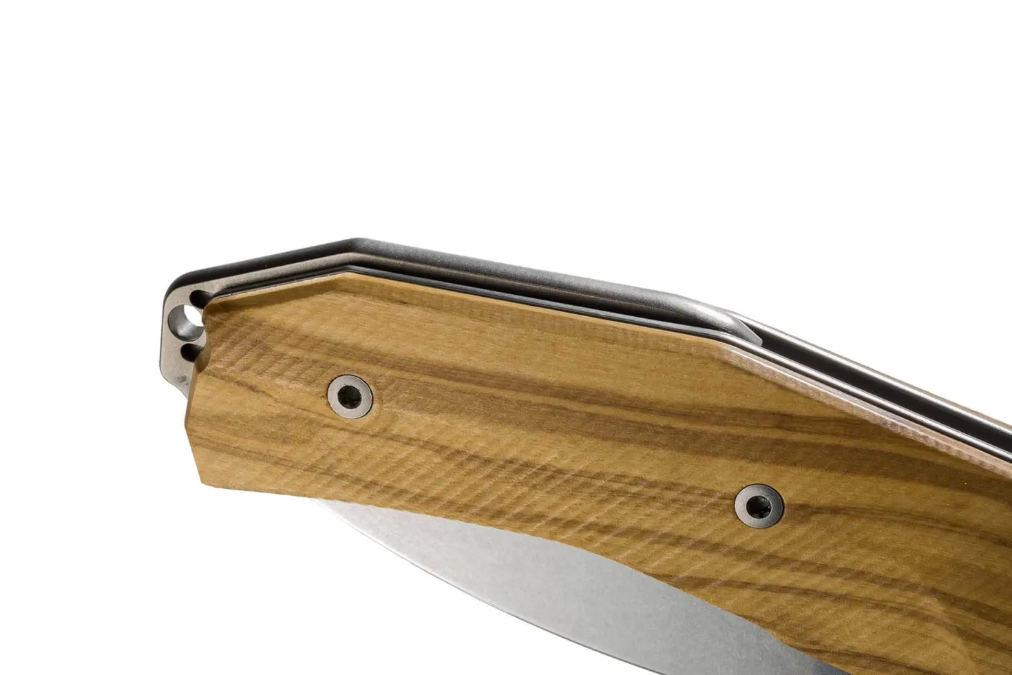 Couteau pliant LionSteel KUR manche G10 ou olivier 12cm