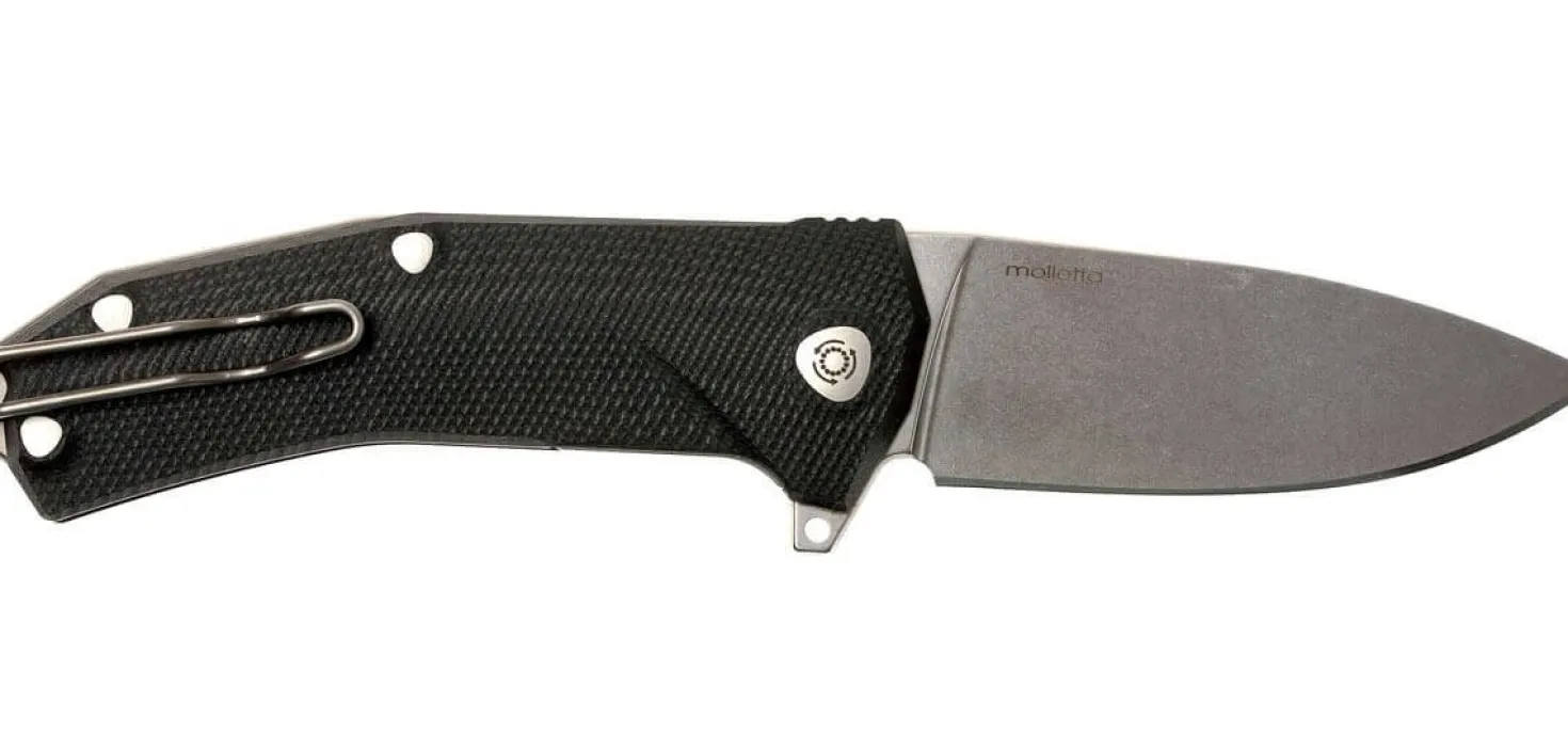 Couteau pliant LionSteel KUR manche G10 ou olivier 12cm