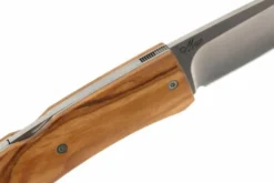 Couteau pliant LionSteel Opera manche 10cm lacet + étui