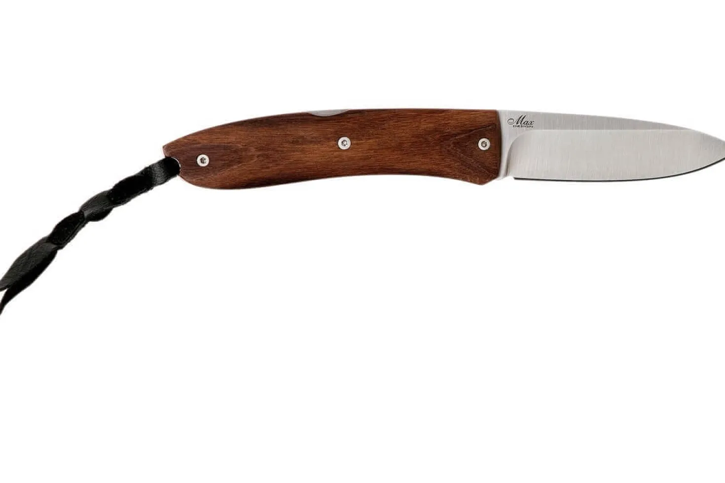 Couteau pliant LionSteel Opera manche 10cm lacet + étui