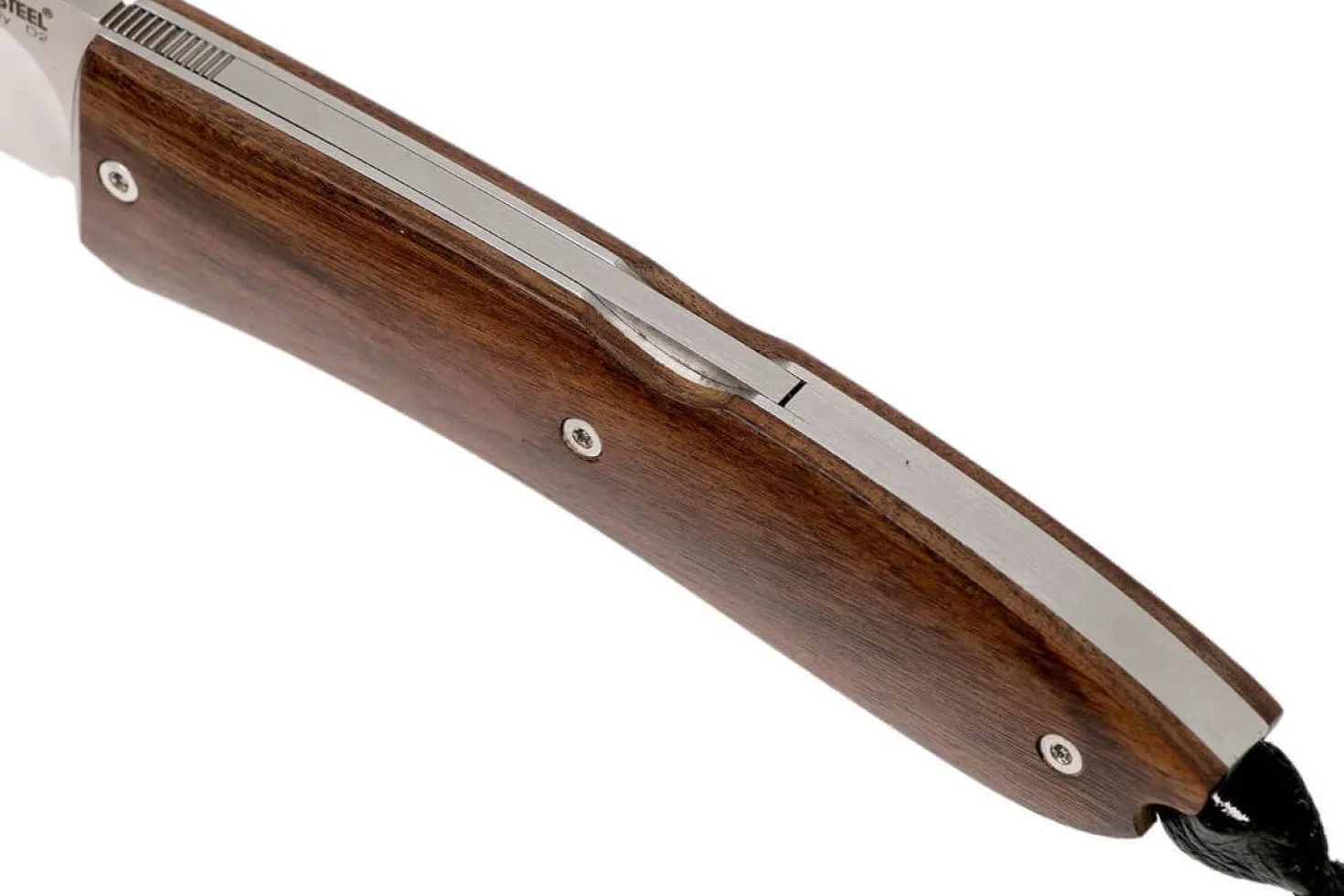 Couteau pliant LionSteel Opera manche 10cm lacet + étui
