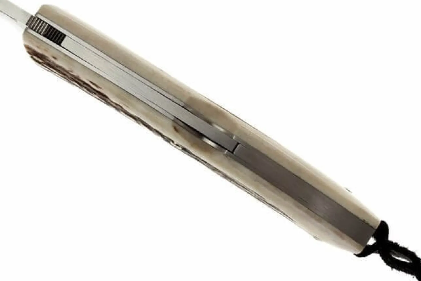 Couteau pliant LionSteel Opera manche 10cm lacet + étui