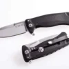 Couteau pliant LionSteel SR22 manche alu 10cm pic brise-vitre