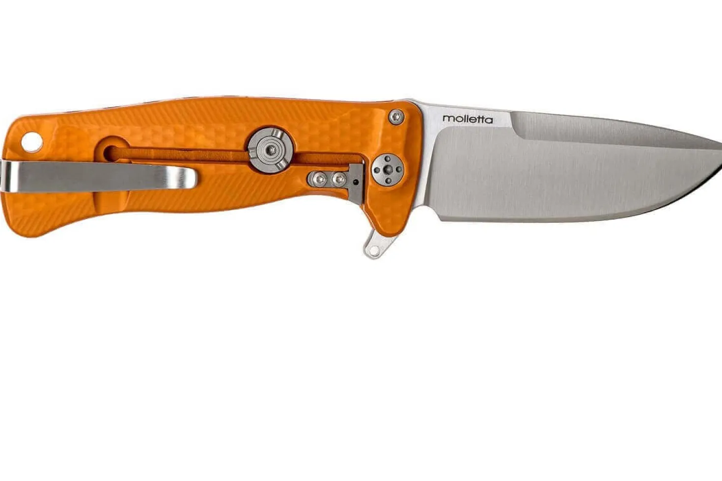 Couteau pliant LionSteel SR22 manche alu 10cm pic brise-vitre