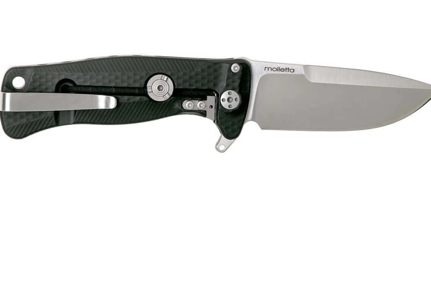 Couteau pliant LionSteel SR22 manche alu 10cm pic brise-vitre