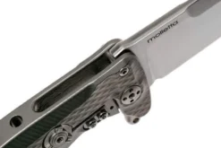Couteau pliant LionSteel SR22 manche titanium 10cm pic brise-vitre