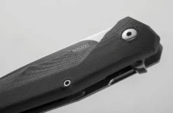Couteau pliant LionSteel Tre manche G10 / titanium 10cm