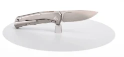 Couteau pliant LionSteel Tre manche G10 / titanium 10cm