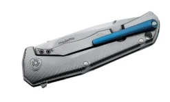Couteau pliant LionSteel Tre manche 10cm + coffret bois