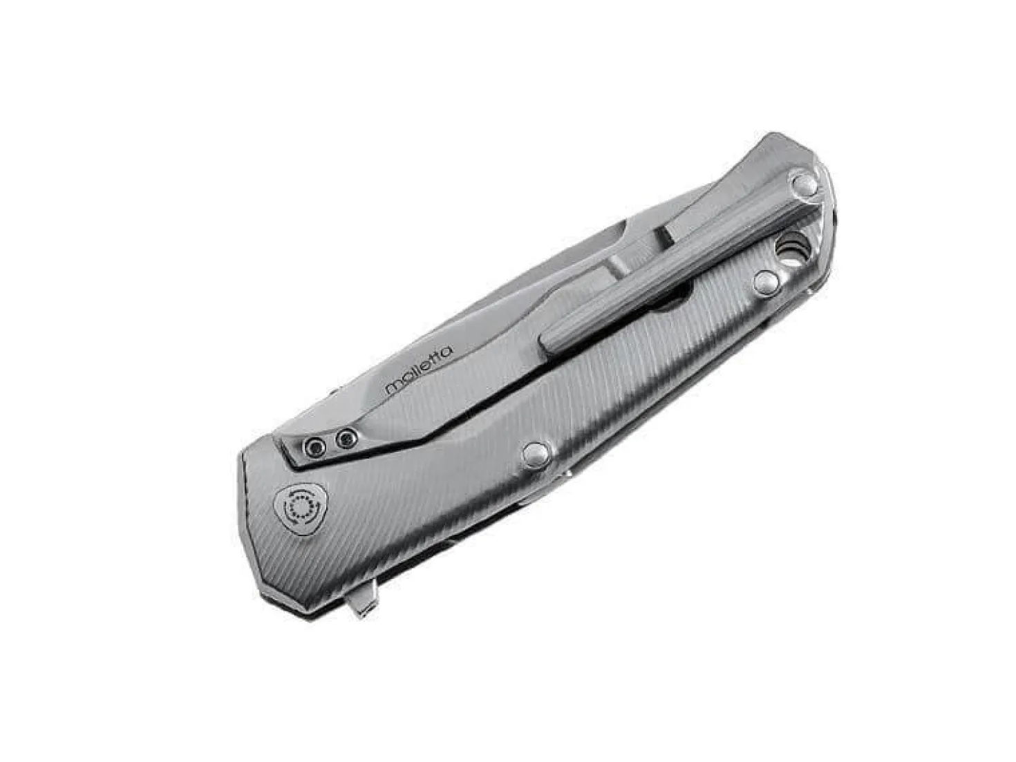 Couteau pliant LionSteel Tre manche 10cm + coffret bois