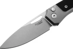 Couteau pliant LionSteel Twain TW-GYGBK manche 10,5cm en titanium gris et G10 noir