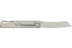 Couteau pliant LUG Higo LUSP3SHBLB manche en acier et G10 noir et bleu 11cm
