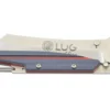 Couteau pliant LUG Higo LUSP3SHRG manche en acier et G10 gris et rouge 11cm