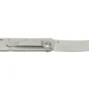 Couteau pliant LUG Higo LUSP3SHOK manche en acier et G10 kaki et orange 11cm