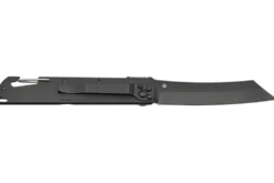Couteau pliant LUG Higo Titanium LUSP3THRG manche en acier et G10 gris et rouge 11cm