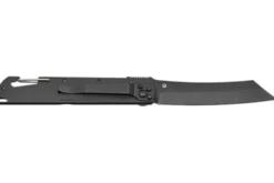 Couteau pliant LUG Higo Titanium LUSP3THOK manche en acier et G10 Kaki et orange 11cm